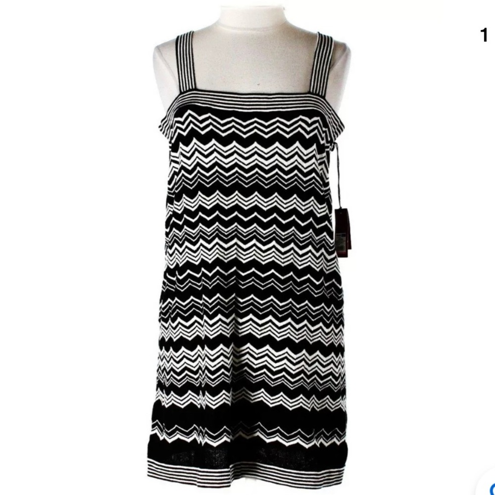 Missoni for Target Sweater Dress Black White